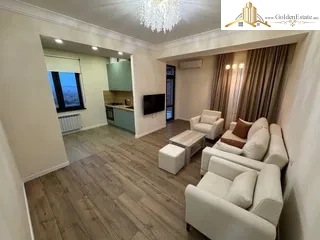 2 սենյականոց բնակարան նորակառույց շենքում Ադոնցի փողոցում Արաբկիրում, 46 քմ, նախավերջին հարկ