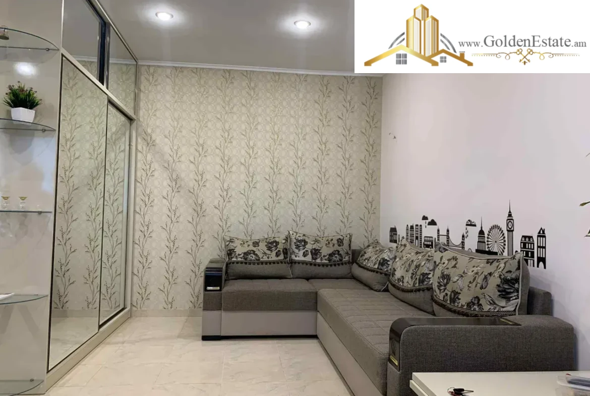 1 սենյականոց բնակարան Աղբյուր Սերոբի փողոցում Արաբկիրում, 42 քմ, բարձր առաստաղներ, քարե շենք