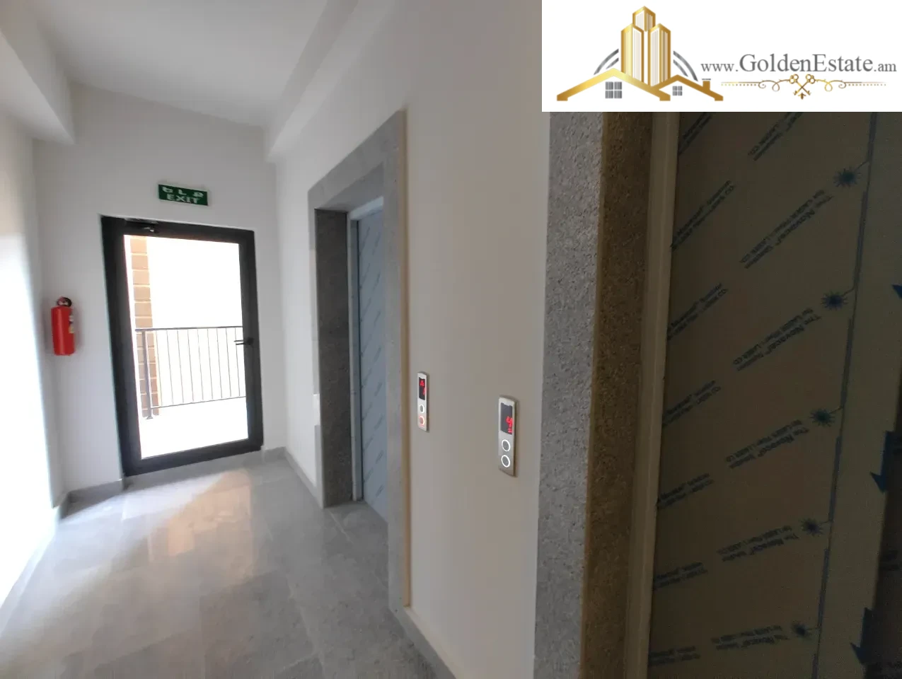 2 սենյականոց բնակարան նորակառույց շենքում Լենինգրադյան փողոցում Աջափնյակում, 58 քմ, 11/18 հարկ