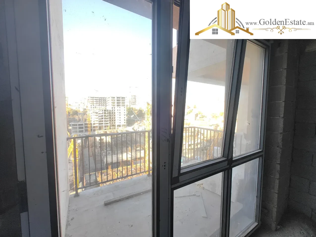 2 սենյականոց բնակարան նորակառույց շենքում Լենինգրադյան փողոցում Աջափնյակում, 58 քմ, 11/18 հարկ