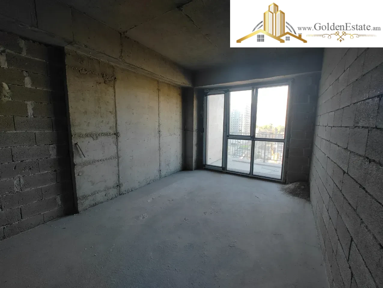 2 սենյականոց բնակարան նորակառույց շենքում Լենինգրադյան փողոցում Աջափնյակում, 58 քմ, 11/18 հարկ