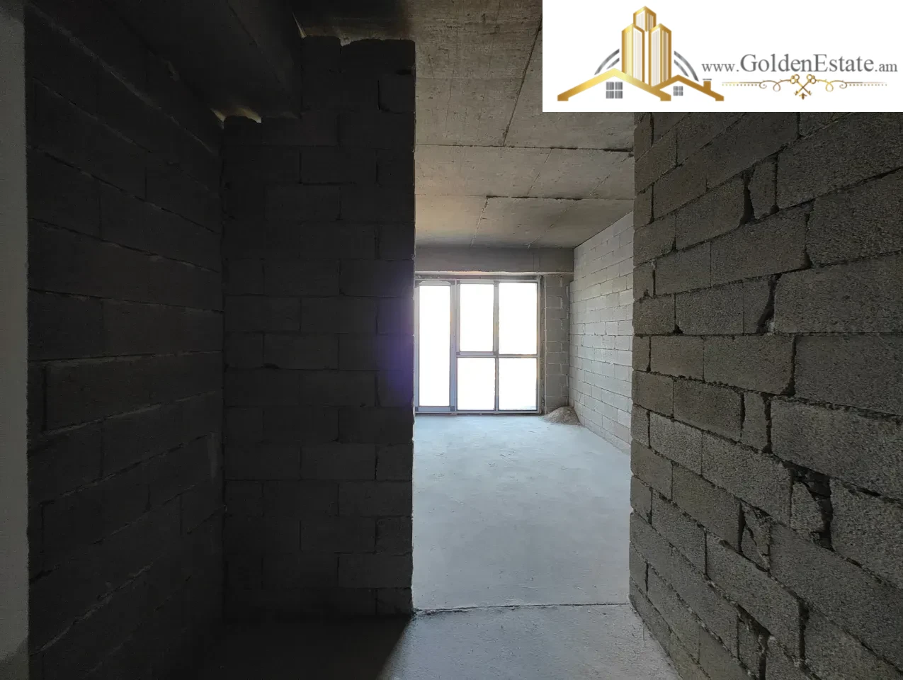 2 սենյականոց բնակարան նորակառույց շենքում Լենինգրադյան փողոցում Աջափնյակում, 58 քմ, 11/18 հարկ