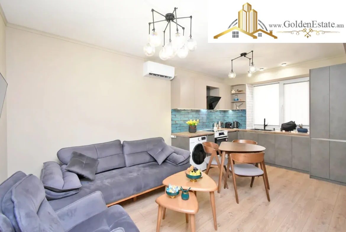 2 սենյականոց բնակարան Արզումանյան փողոցում Աջափնյակում, 37 քմ, 2/4 հարկ, բարձր առաստաղներ, քարե շենք