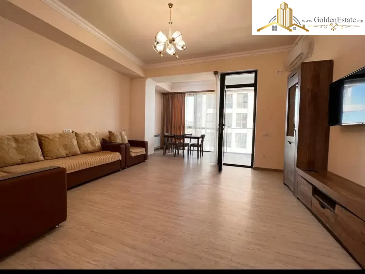 2 սենյականոց բնակարան նորակառույց շենքում Կարապետ Ուլնեցու փողոցում Արաբկիրում, 73 քմ, 6/16 հարկ