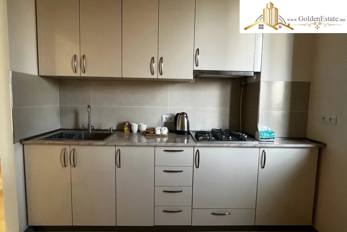 2 սենյականոց բնակարան նորակառույց շենքում Կարապետ Ուլնեցու փողոցում Արաբկիրում, 73 քմ, 6/16 հարկ