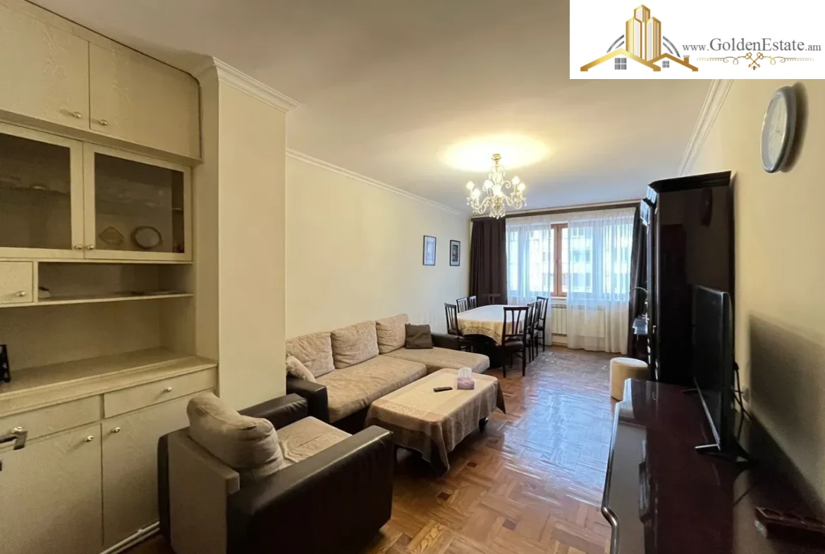 2 սենյականոց բնակարան Վիկտոր Համբարձումյան փողոցում Արաբկիրում, 75 քմ, 6/9 հարկ, բարձր առաստաղներ