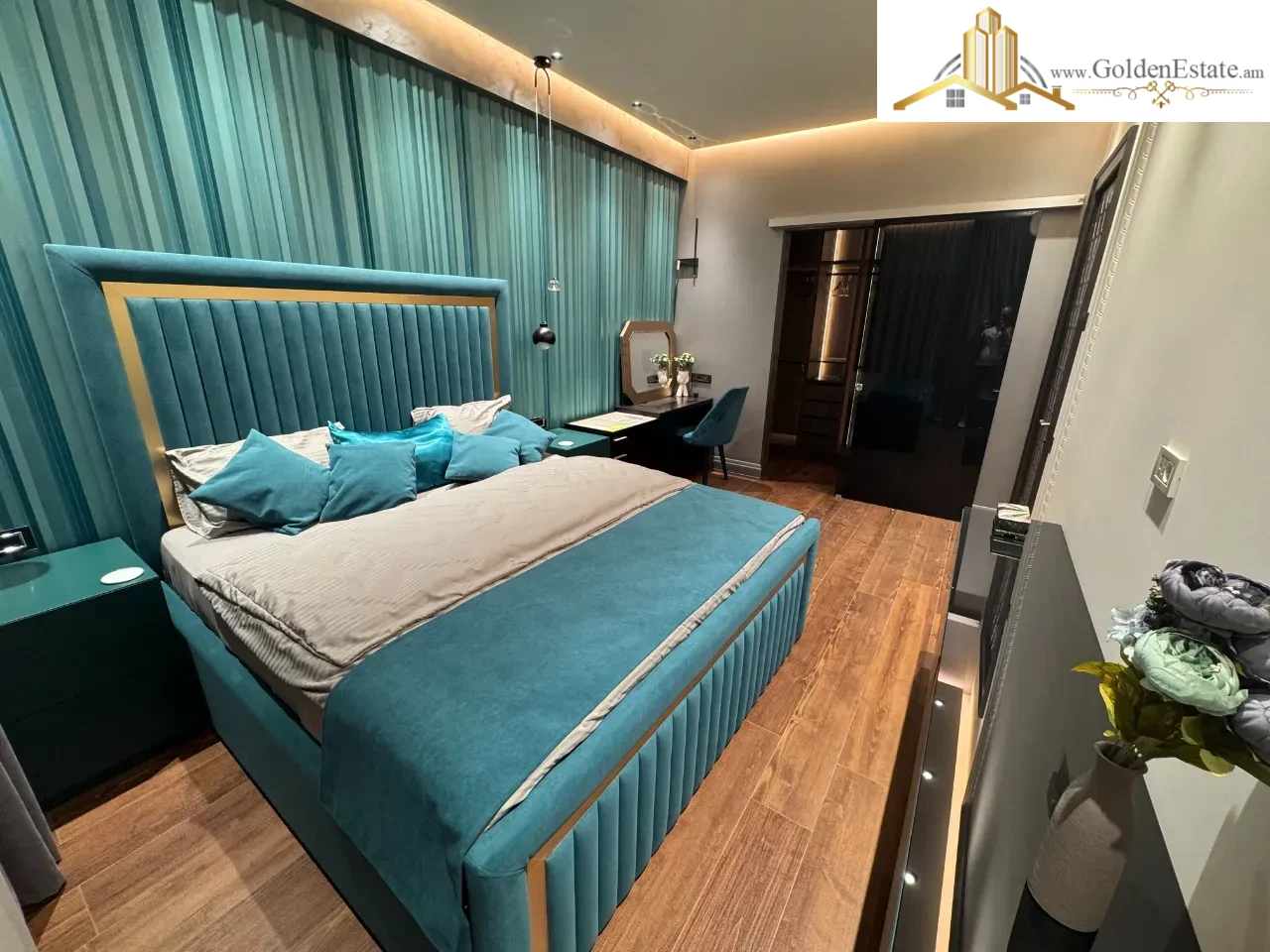 2 սենյականոց բնակարան նորակառույց շենքում Կոմիտասի պողոտայում Արաբկիրում, 76 քմ, նախավերջին հարկ