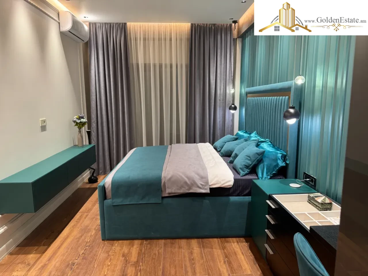 2 սենյականոց բնակարան նորակառույց շենքում Կոմիտասի պողոտայում Արաբկիրում, 76 քմ, նախավերջին հարկ