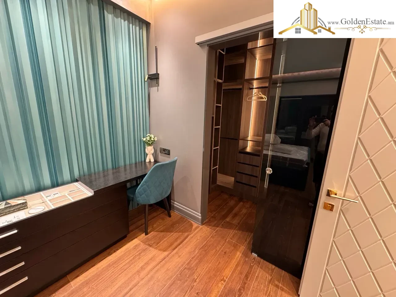 2 սենյականոց բնակարան նորակառույց շենքում Կոմիտասի պողոտայում Արաբկիրում, 76 քմ, նախավերջին հարկ