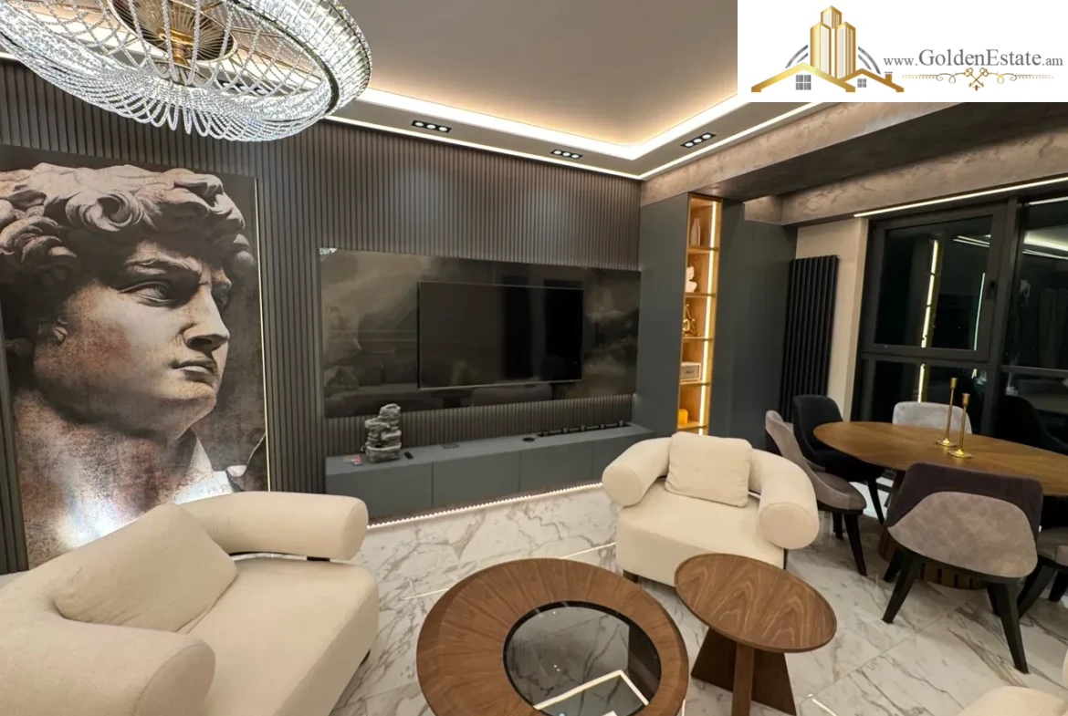 2 սենյականոց բնակարան նորակառույց շենքում Կոմիտասի պողոտայում Արաբկիրում, 76 քմ, նախավերջին հարկ