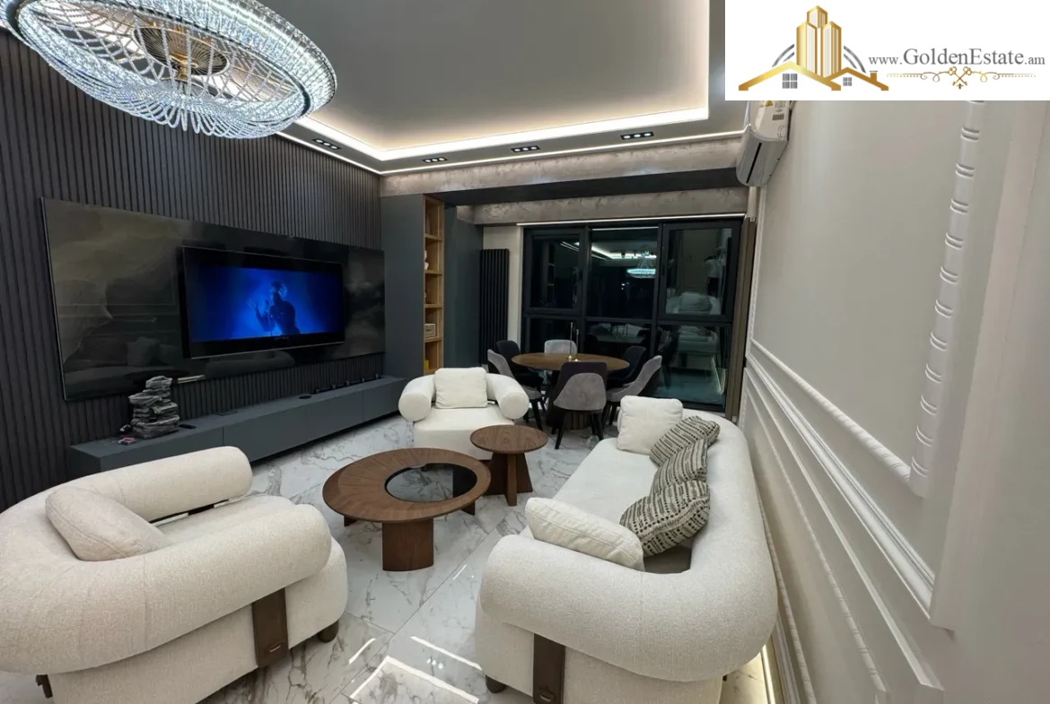 2 սենյականոց բնակարան նորակառույց շենքում Կոմիտասի պողոտայում Արաբկիրում, 76 քմ, նախավերջին հարկ