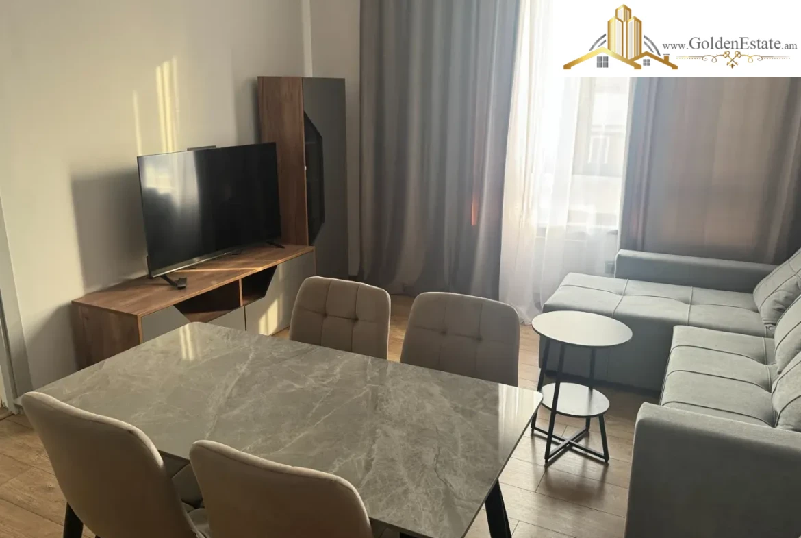 2 սենյականոց բնակարան նորակառույց շենքում Կարպ Խաչվանքյան փողոցում Արաբկիրում, 60 քմ, 2/4 հարկ