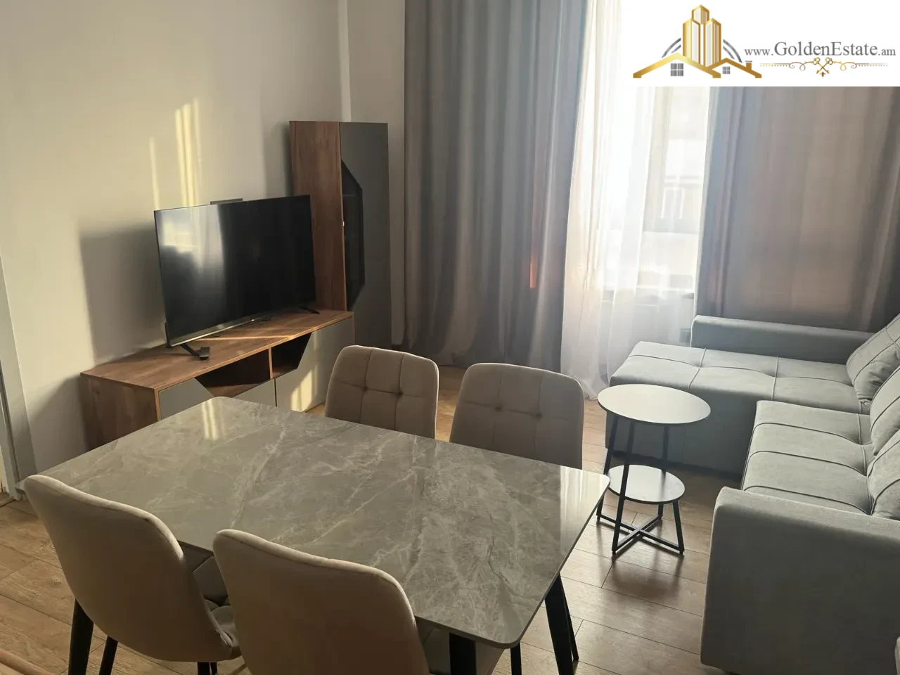 2 սենյականոց բնակարան նորակառույց շենքում Կարպ Խաչվանքյան փողոցում Արաբկիրում, 60 քմ, 2/4 հարկ