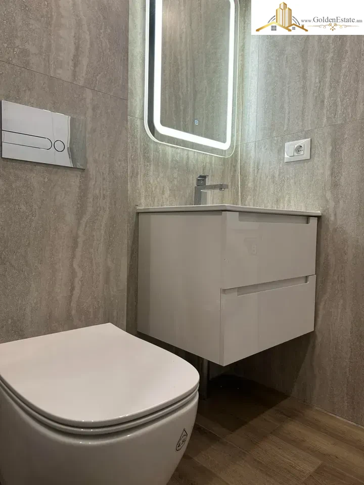 2 սենյականոց բնակարան նորակառույց շենքում Արաբկիրում, 45 քմ, 7/12 հարկ, բարձր առաստաղներ