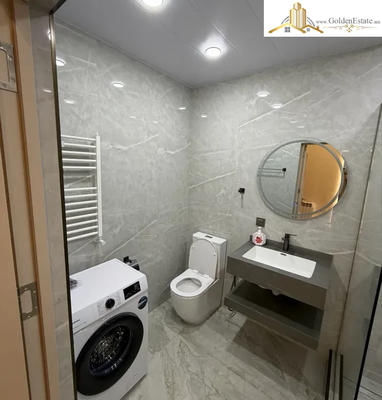 2 սենյականոց բնակարան նորակառույց շենքում Ադոնցի փողոցում Արաբկիրում, 56 քմ, 2/16 հարկ