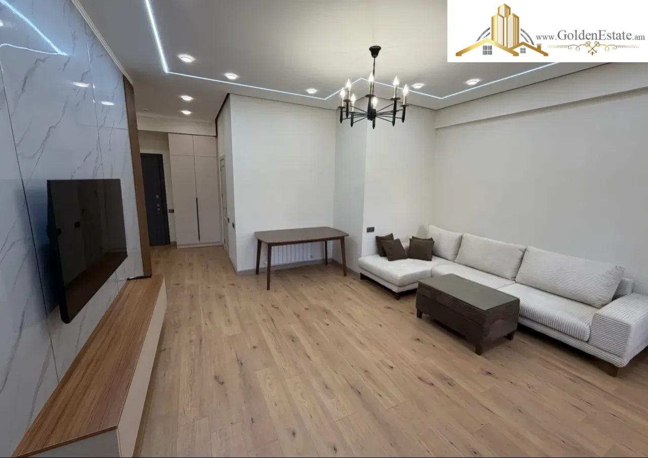 2 սենյականոց բնակարան նորակառույց շենքում Ադոնցի փողոցում Արաբկիրում, 56 քմ, 2/16 հարկ