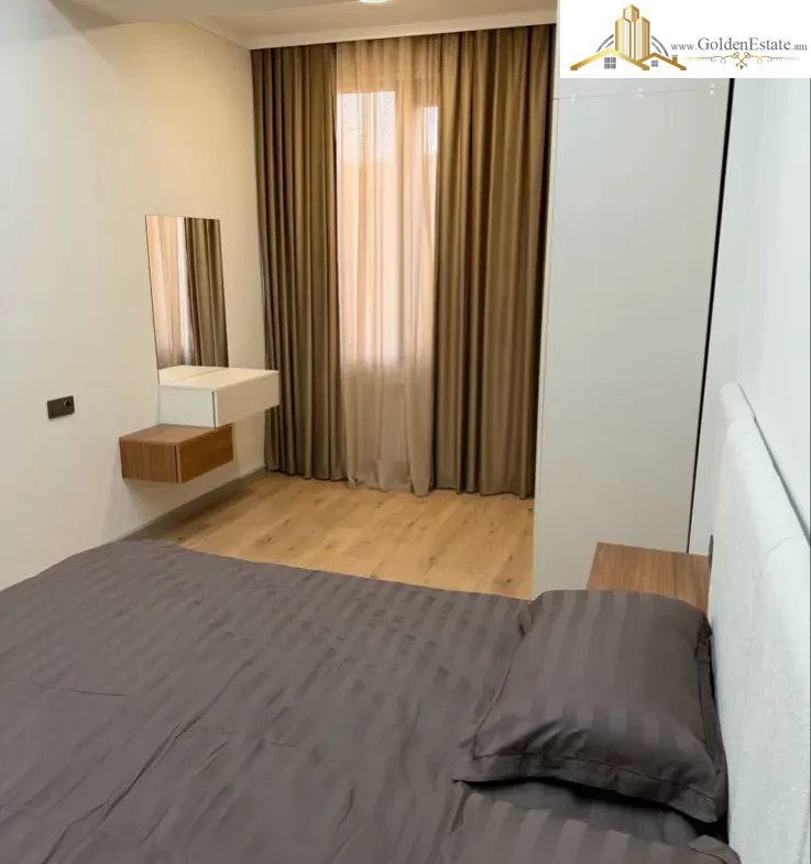 2 սենյականոց բնակարան նորակառույց շենքում Ադոնցի փողոցում Արաբկիրում, 56 քմ, 2/16 հարկ