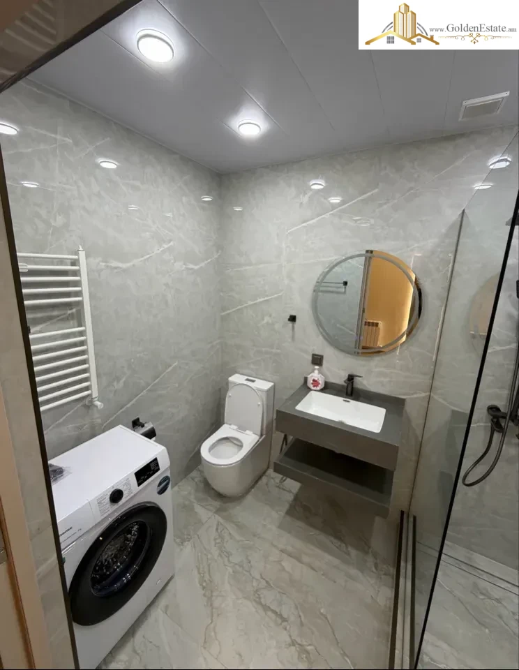 2 սենյականոց բնակարան նորակառույց շենքում Ադոնցի փողոցում Արաբկիրում, 56 քմ, 2/16 հարկ