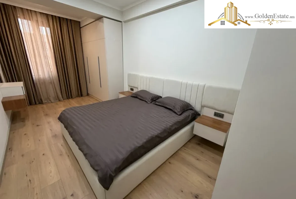 2 սենյականոց բնակարան նորակառույց շենքում Ադոնցի փողոցում Արաբկիրում, 56 քմ, 2/16 հարկ