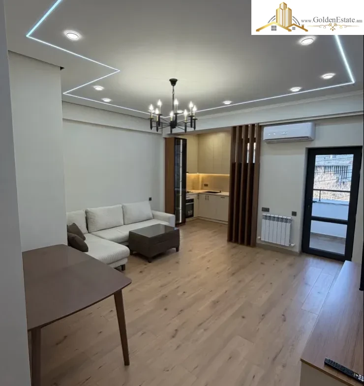 2 սենյականոց բնակարան նորակառույց շենքում Ադոնցի փողոցում Արաբկիրում, 56 քմ, 2/16 հարկ