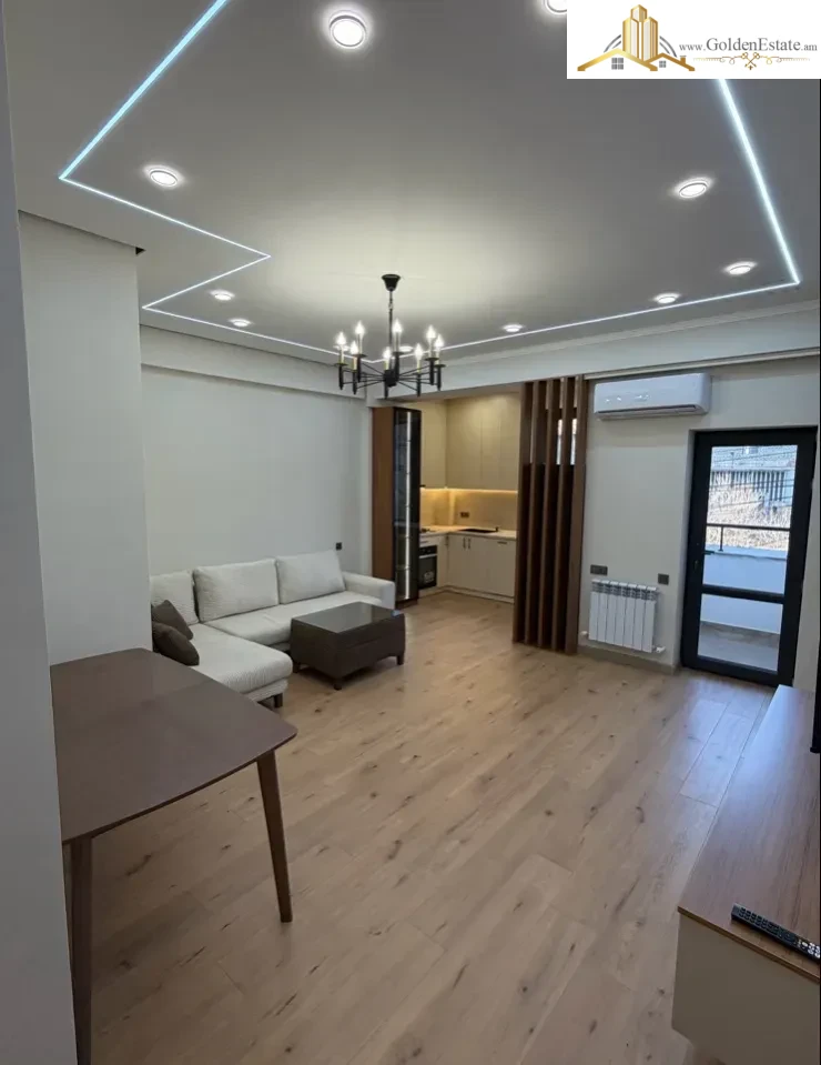 2 սենյականոց բնակարան նորակառույց շենքում Ադոնցի փողոցում Արաբկիրում, 56 քմ, 2/16 հարկ