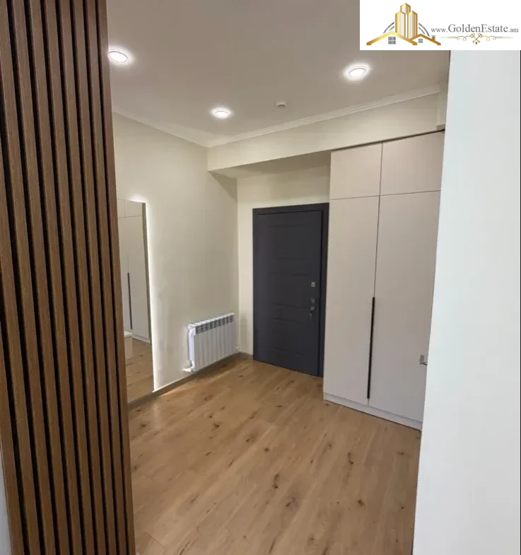 2 սենյականոց բնակարան նորակառույց շենքում Ադոնցի փողոցում Արաբկիրում, 56 քմ, 2/16 հարկ