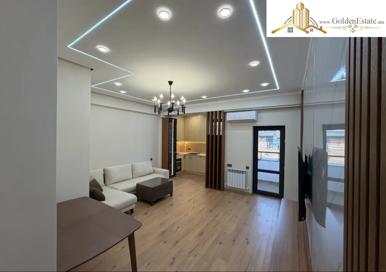 2 սենյականոց բնակարան նորակառույց շենքում Ադոնցի փողոցում Արաբկիրում, 56 քմ, 2/16 հարկ