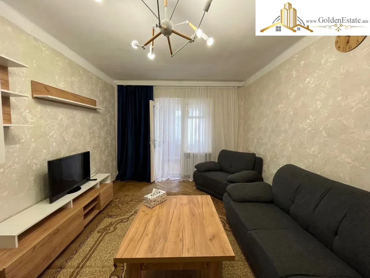 3 սենյականոց բնակարան Կոմիտասի պողոտայում Արաբկիրում, 77 քմ, բարձր առաստաղներ, քարե շենք