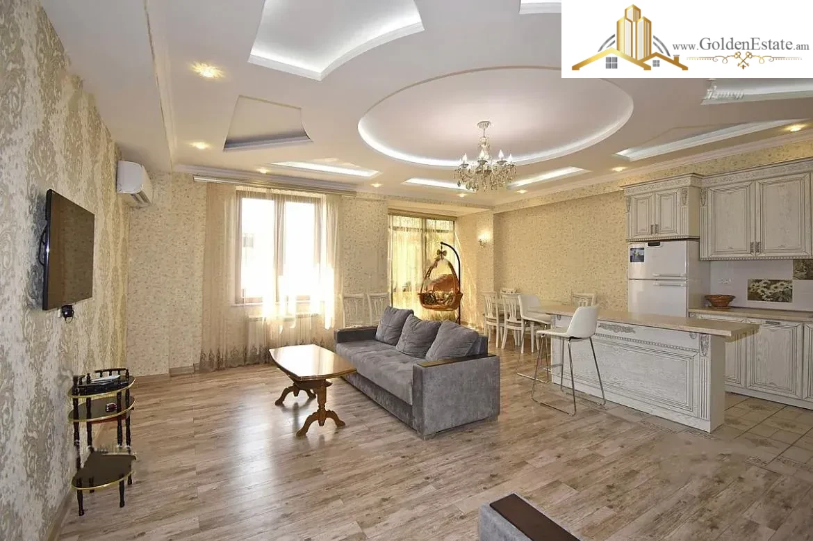 3 սենյականոց բնակարան նորակառույց շենքում Օրբելի եղբայրների փողոցում, 97 քմ, 2/9 հարկ, 2 սանհանգույց