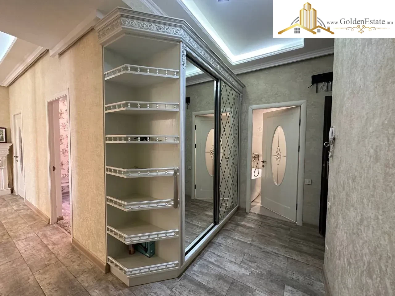 3 սենյականոց բնակարան նորակառույց շենքում Օրբելի եղբայրների փողոցում, 97 քմ, 2/9 հարկ, 2 սանհանգույց