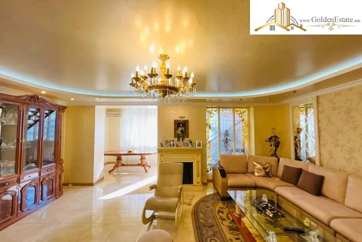 6 սենյականոց բնակարան Հրաչյա Քոչարի փողոցում Արաբկիրում, 193 քմ, 2 սանհանգույց, բարձր առաստաղներ