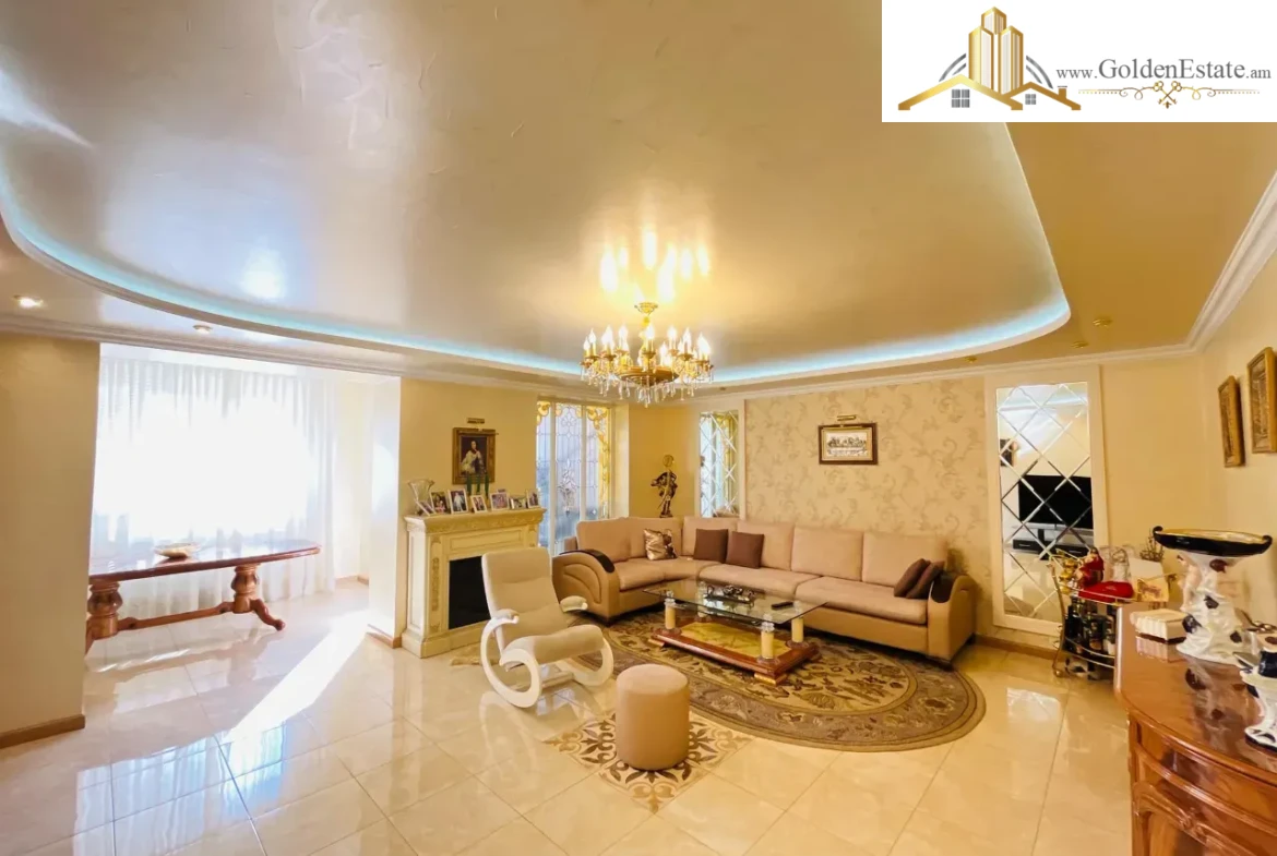 6 սենյականոց բնակարան Հրաչյա Քոչարի փողոցում Արաբկիրում, 193 քմ, 2 սանհանգույց, բարձր առաստաղներ