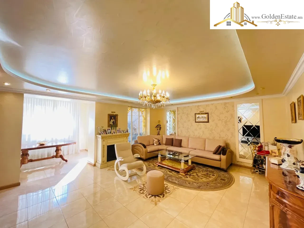 6 սենյականոց բնակարան Հրաչյա Քոչարի փողոցում Արաբկիրում, 193 քմ, 2 սանհանգույց, բարձր առաստաղներ