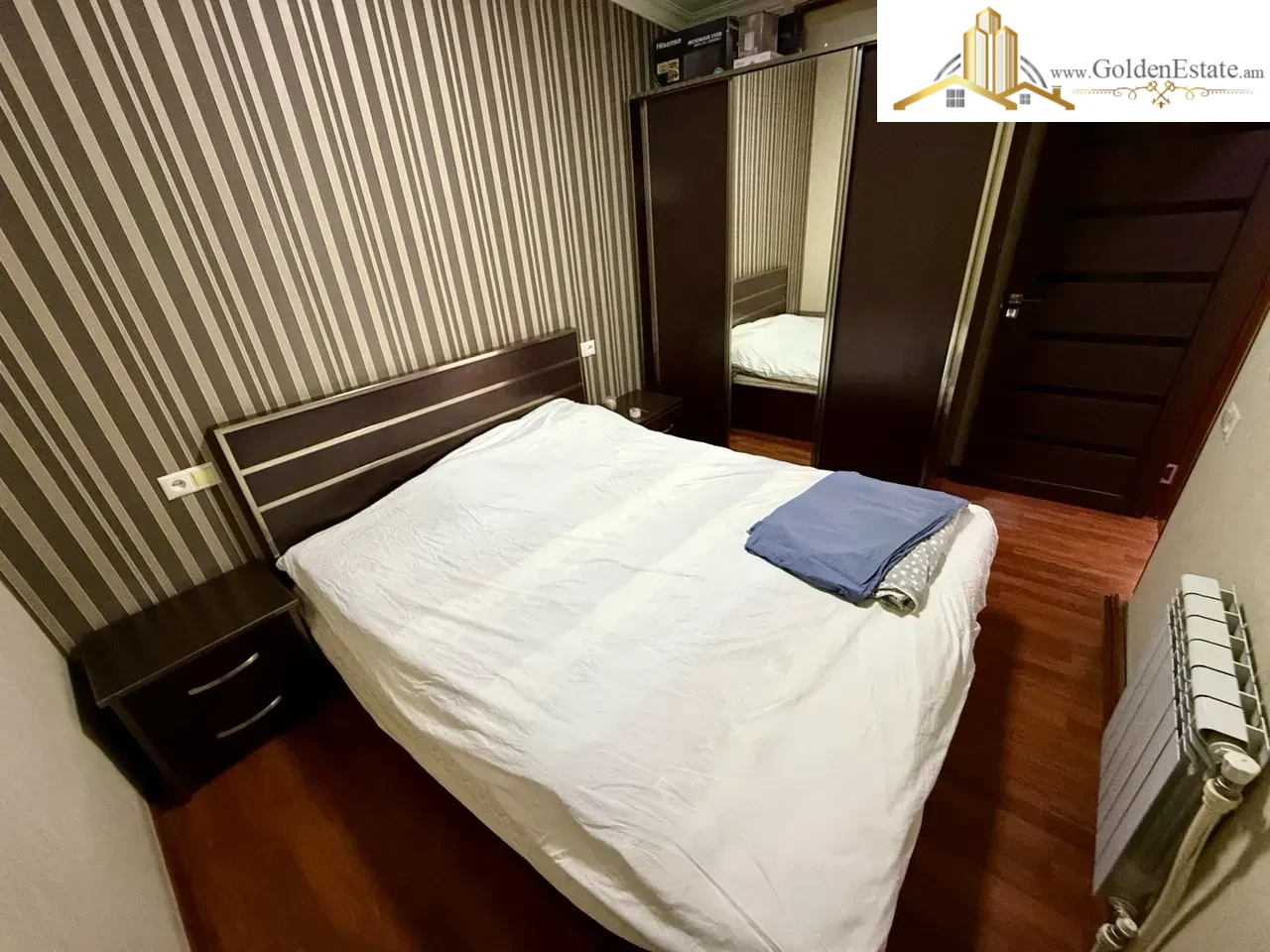 2 սենյականոց բնակարան նորակառույց շենքում Վերին Անտառային փողոցում, 40 քմ, բարձր առաստաղներ