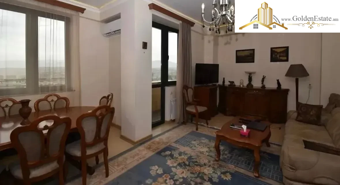 3 սենյականոց բնակարան նորակառույց շենքում Գրիբոյեդովի փողոցում Արաբկիրում, 116 քմ, 11/16 հարկ