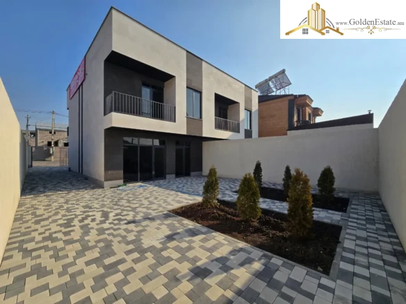 Երեք հարկանի քարե տուն Լուկաշինի փողոցում Աջափնյակում, 267 քմ, 250 քմ հողի վրա, 3+ սանհանգույց