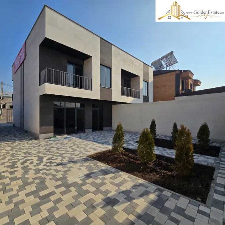 Երեք հարկանի քարե տուն Լուկաշինի փողոցում Աջափնյակում, 267 քմ, 250 քմ հողի վրա, 3+ սանհանգույց