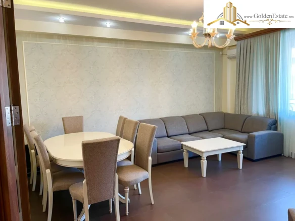 3 սենյականոց բնակարան նորակառույց շենքում Վիկտոր Համբարձումյան փողոցում Արաբկիրում, 120 քմ