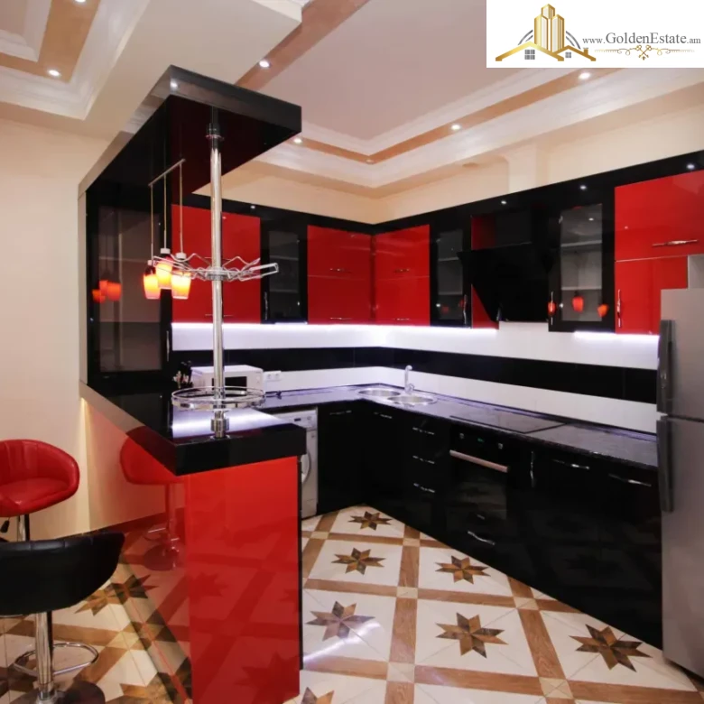 2 սենյականոց բնակարան նորակառույց շենքում Ծիծեռնակաբերդի խճուղիում կենտրոնում, 89 քմ, 5/22 հարկ