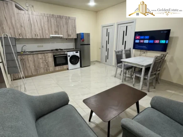 2 սենյականոց բնակարան նորակառույց շենքում Միքայել Չայլախյան փողոցում կենտրոնում, 50 քմ, 1/1 հարկ