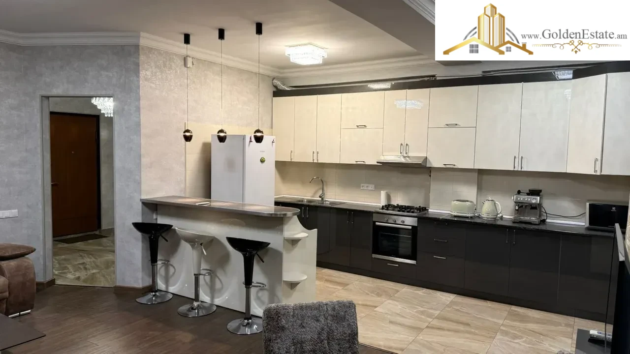 2 սենյականոց բնակարան նորակառույց շենքում Հրաչյա Քոչարի փողոցում Արաբկիրում, 69 քմ, 7/12 հարկ