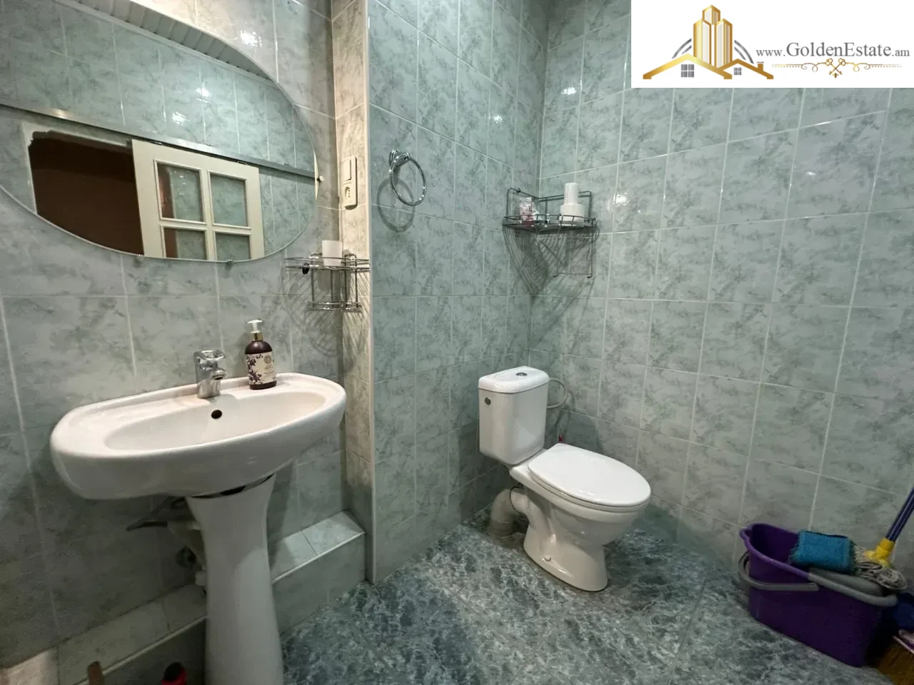 2 սենյականոց բնակարան Կիևյան փողոցում Արաբկիրում, 70 քմ, նախավերջին հարկ, բարձր առաստաղներ