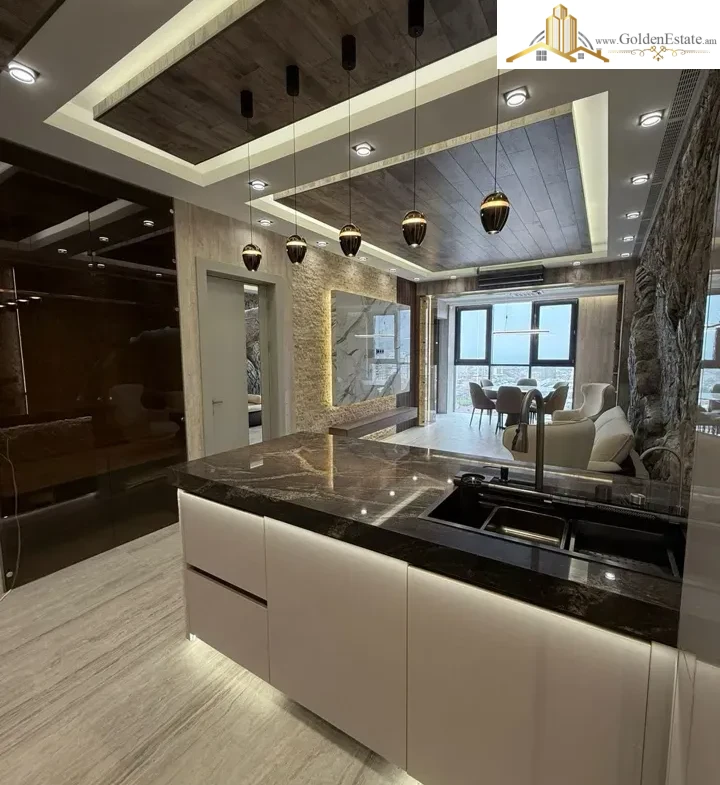 2 սենյականոց բնակարան նորակառույց շենքում Կոմիտասի պողոտայում Արաբկիրում, 69 քմ, 16/18 հարկ