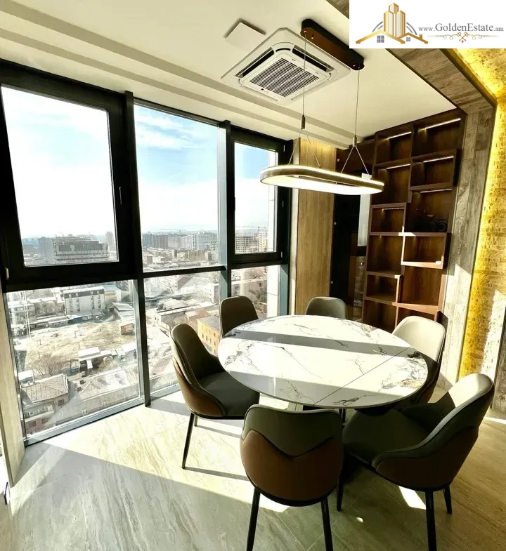 2 սենյականոց բնակարան նորակառույց շենքում Կոմիտասի պողոտայում Արաբկիրում, 69 քմ, 16/18 հարկ