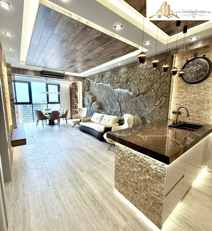 2 սենյականոց բնակարան նորակառույց շենքում Կոմիտասի պողոտայում Արաբկիրում, 69 քմ, 16/18 հարկ