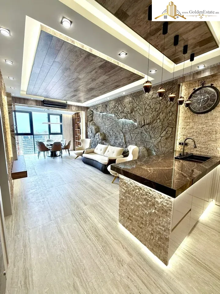 2 սենյականոց բնակարան նորակառույց շենքում Կոմիտասի պողոտայում Արաբկիրում, 69 քմ, 16/18 հարկ