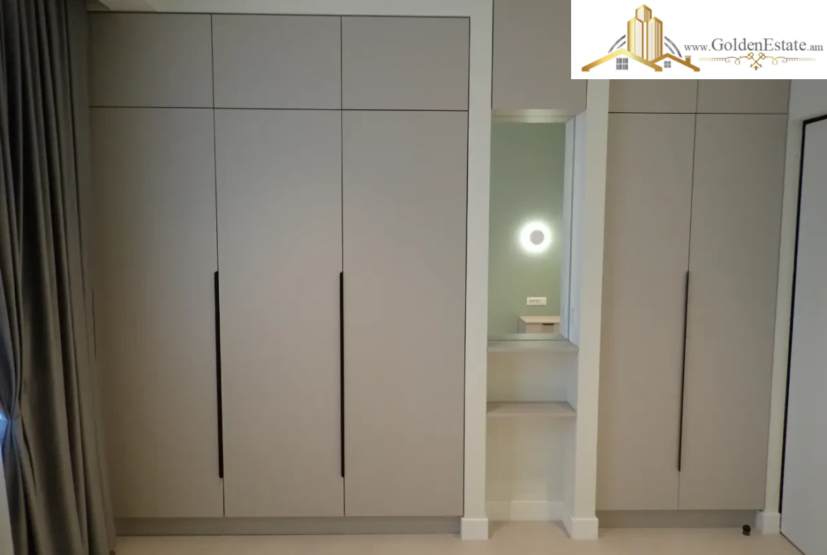 3 սենյականոց բնակարան նորակառույց շենքում Արշակունյաց պողոտայում կենտրոնում, 60 քմ, 6/18 հարկ