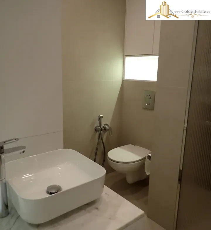 3 սենյականոց բնակարան նորակառույց շենքում Արշակունյաց պողոտայում կենտրոնում, 60 քմ, 6/18 հարկ