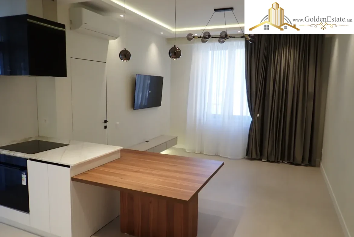 3 սենյականոց բնակարան նորակառույց շենքում Արշակունյաց պողոտայում կենտրոնում, 60 քմ, 6/18 հարկ