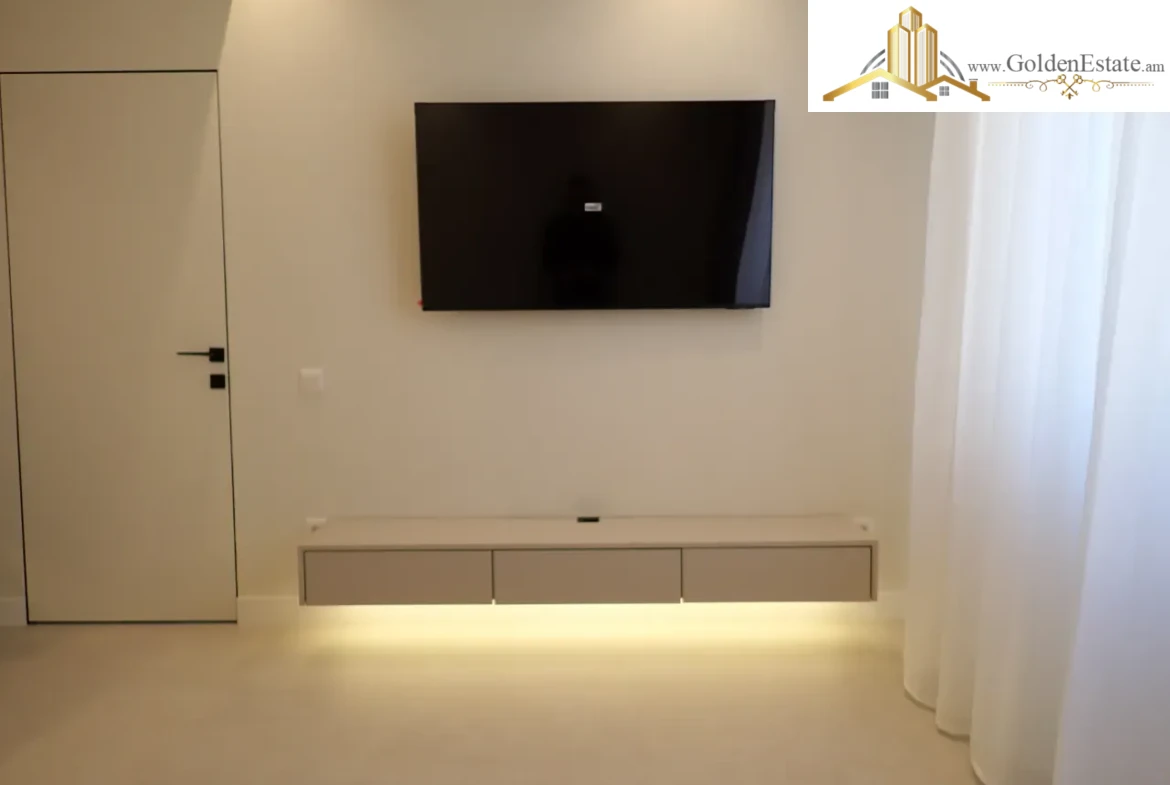 3 սենյականոց բնակարան նորակառույց շենքում Արշակունյաց պողոտայում կենտրոնում, 60 քմ, 6/18 հարկ